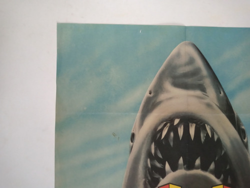 Afiche Cine Tiburon Iii Jaws Richard Matheson Terror (Usado)