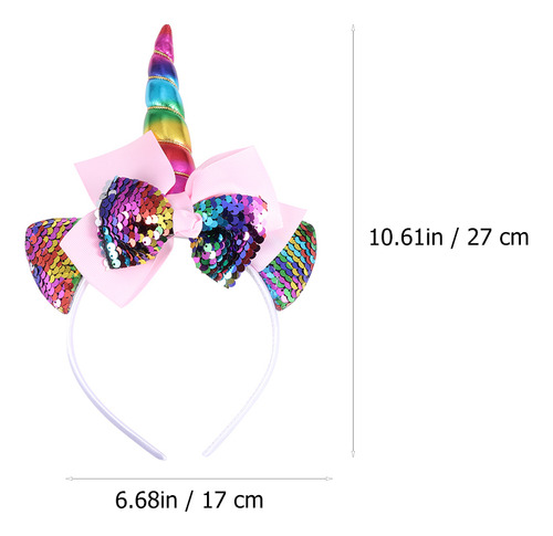 Exquisitos Aros De Pelo Con Forma De Lazo, Unicornio Y Oreja