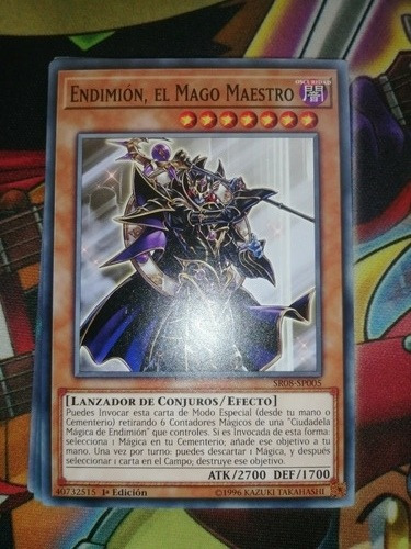 Endimión El Mago Maestro Yu-gi-oh! Original Konami