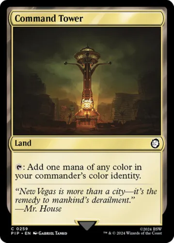 Cartas Magic Command Tower (fallout) Nps