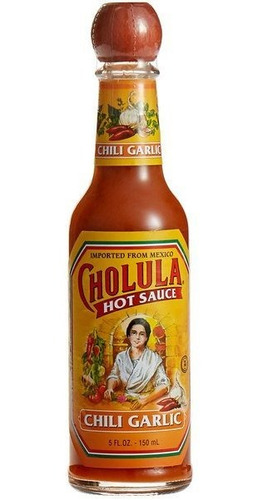 Salsa Cholula Chili Garlic 150ml Foodservice 12pzas