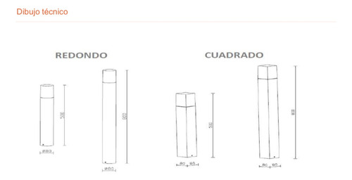 Set 3 Poste Osram Smart+ Luz Cálido Zigbee C/ Philips Hue