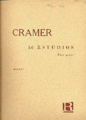 J. B. Cramer: 50 Estudios Para Piano