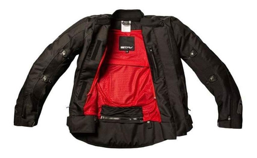 Imagen 7 de 9 de Campera Moto Stav All Seasons 4 Estaciones Abrasion Control