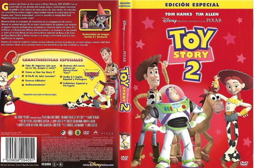 Toy Story 2 Dvd Original Walt Disney Pixar