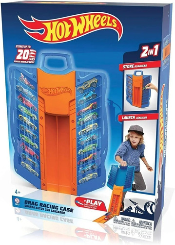 Hot Wheels Guarda Autos Con Lanzador 2 En 1 Hwcc7