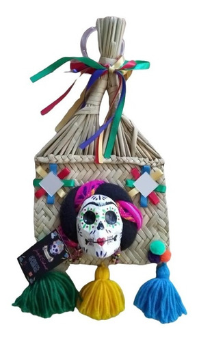 Dia De Muertos Decoracion Mexicana 100% Artesanal