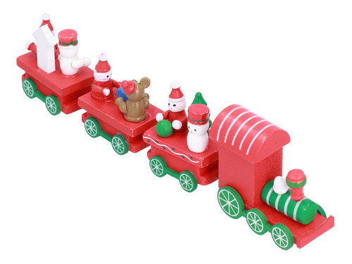 Juego De Juguetes De Tren Navideño, Modelo De Dibujos Animad