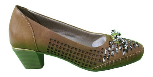 Zapato Cuero Mujer Combinado Art Lerma. Marca Claris Shoes