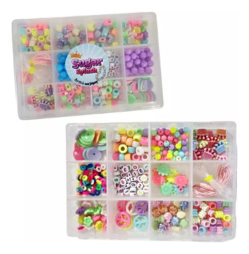 Kit Para Armar Bijou Infantil Pulseras Sugar Splash 