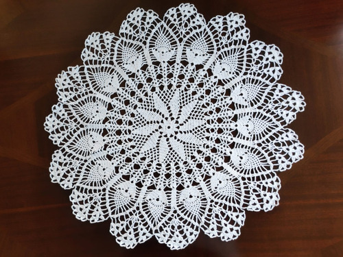 Mantel O Tapete Crochet Elegancia En Su Mesa