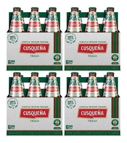 Cerveza Cusqueña Trigo 24 Pack 310ml