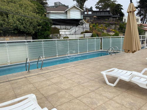 Venta Departamento En Concón De 3 Dorm. Primera Linea Playa