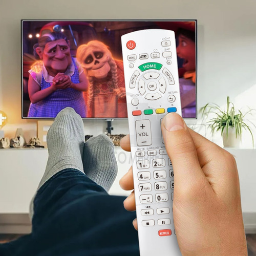 Control Remoto Compatible Con Panasonic Netflix Smart Tv 3d