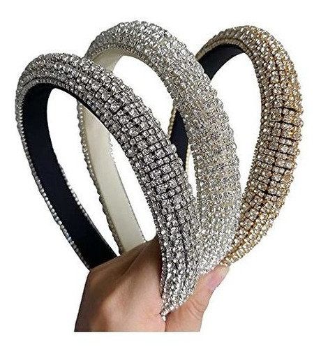 Diademas Con Diamantes De Imitación Wiwpar Para Mujer