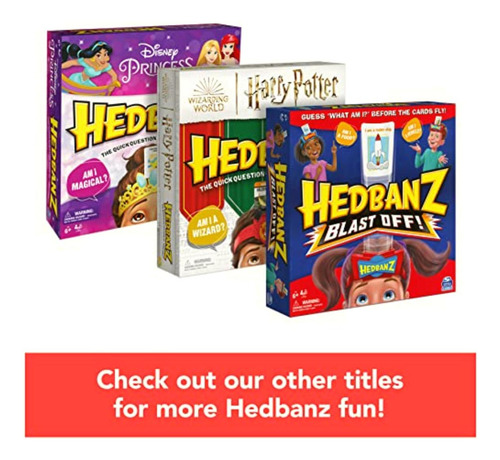 Hedbanz, Harry Potter Wizarding World Juego De Mesa