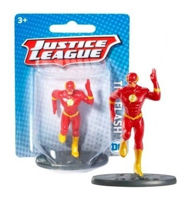 Genial Minifigura De Flash Justice League Dc Mattel