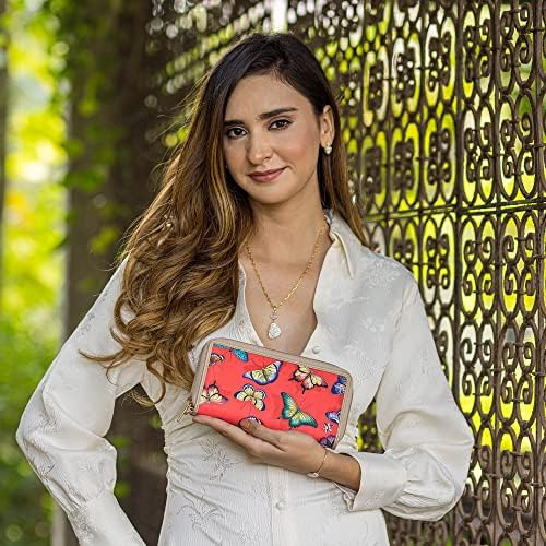 Anuschka Cartera De Viaje Con Bloqueo Rfid - Colección Wande