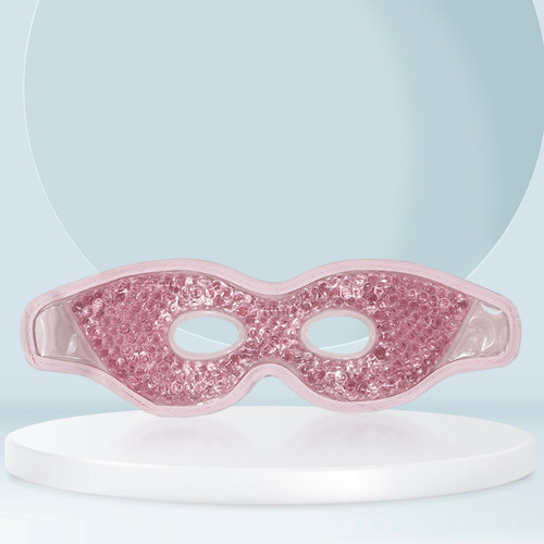 2 Mascarilla De Gel Para Ojos Con Orificios Rosa