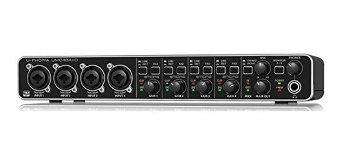 Behringer Uphoria Umc404hd Audiofilo 4 X 4 24bit192 Khz Inte