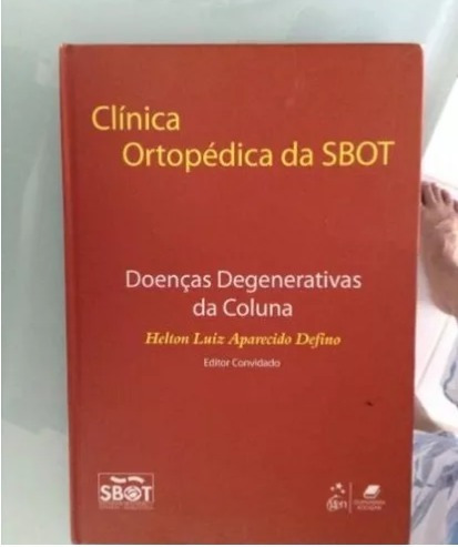 Clínica Medica-doenças Degenerativas Da Coluna, Sbot