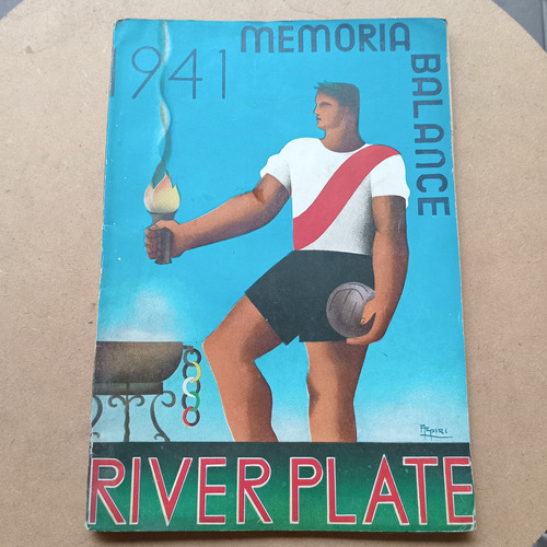 Libro Memoria Y Balance 1941 River Plate Jugadores Estadio 