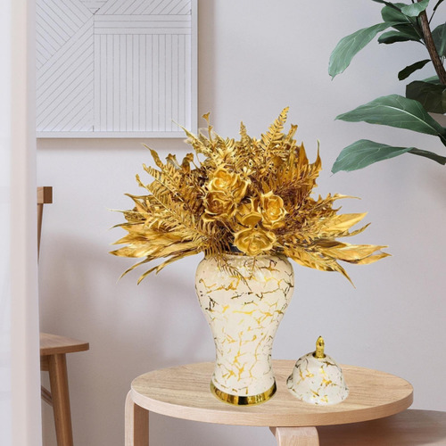 Jarrón De Para Jengibre, Florero De, Arreglo 17cm X 31cm
