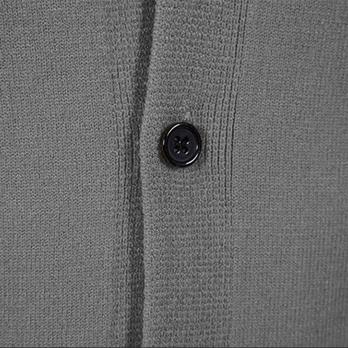 Suéter Masculino De Malha De Bolso, Cor De Mesa, Cor De Cabo
