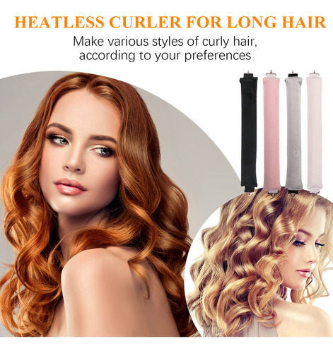 - Rizador De Pelo, 3 Unidades, Rizador De Pelo Lazy Hair,