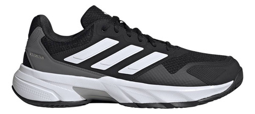 Tênis adidas Courtjam Control color black - adulto 44 BR