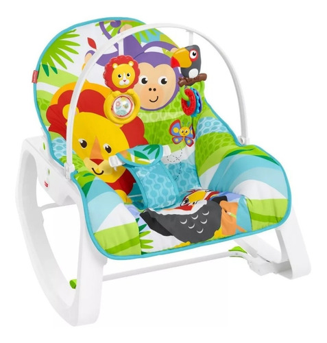 Fisher Price Silla Mecedora Vibradora Crece Conmigo 18kg.