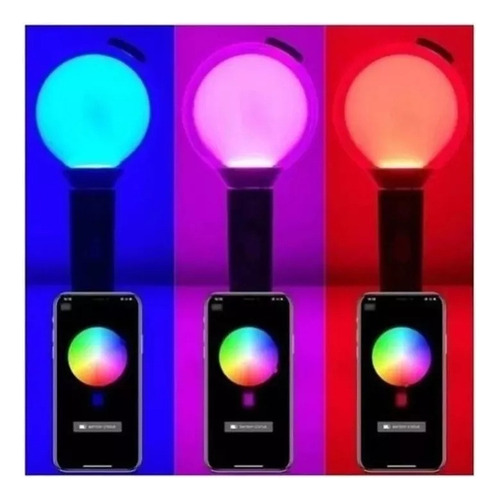 Z Bts Lightstick Edição Especial Army Bomb V4 App Bluetooth