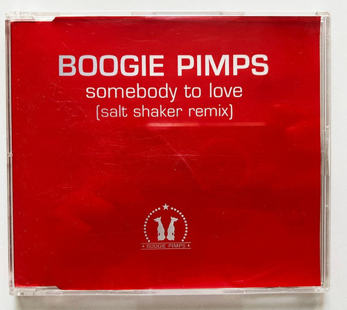 Boogie Pimps - Somebody To Love (salt Shaker Remix) Cd Nm/