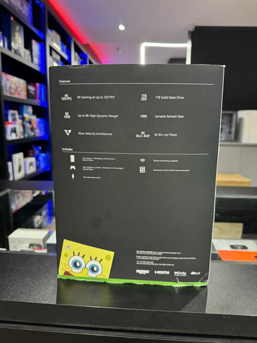 Microsoft Xbox Series X 1tb Nickelodeon All-star Brawl 2 Special Edition Bundle Sponjebob