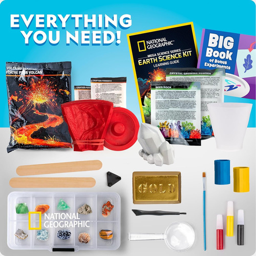 Kit De Actividades Científicas Natgeo Juguete Didáctico