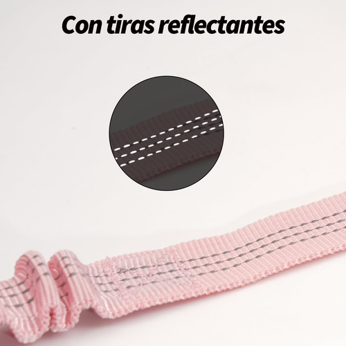 Arnés De Coche Para Perro, Elástico Y Ajustable De 2 Piezas