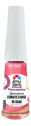 Esmalte Infantil A Base De Água Amusant Princesinha Giovanna