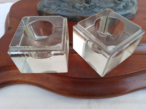 Antigua Escribania ? Tinteros Petit Bronce Gral Belgrano (Usado)