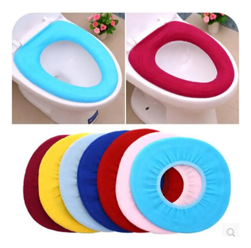 Pack X4 Funda Asiento Baño Wc Tapa Universal Calida Inodoro