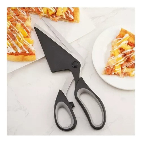 Cnn Pala For Pizza 2 En 1, Tijeras, Tabla Cortar