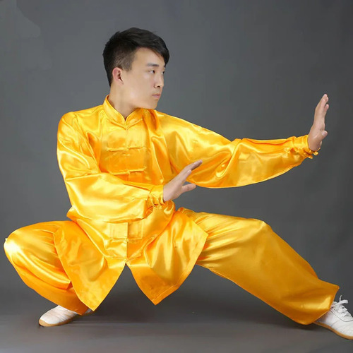 Conjunto De Camisas Y Pantalones De Taichí Y Kung-fu Para Ni
