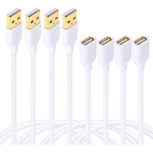 Usb Extension Cables Para Besgoods Keyboard Mouse Printer Bl