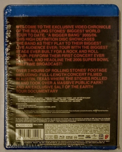 Blu-ray - Rolling Stones: The Biggest Bang (2009)