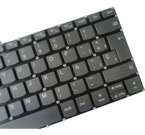 Teclado Lenovo Yoga 520-14ikb 720-15ikb 720-15isk Español Color Gris