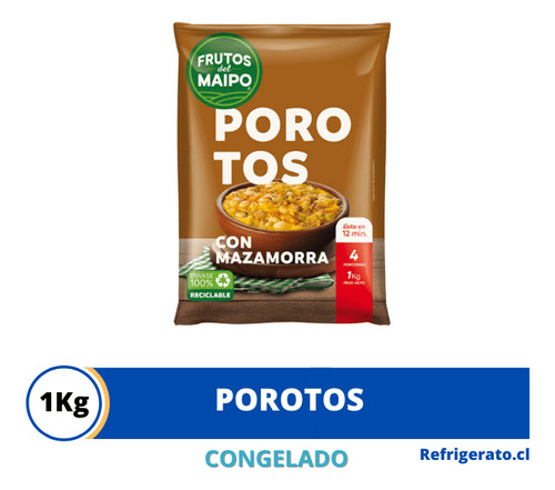 Porotos Con Mazamorra Frutos Del Maipo 1kg