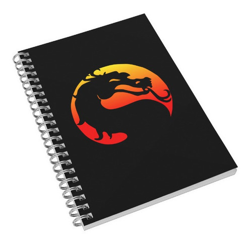 Mortal Kombat Video Juegos Libreta De Dibujo Pasta Dura