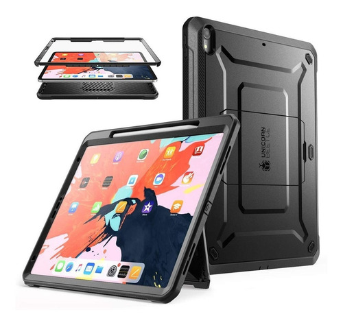 Case 360° Supcase Para iPad Pro 12.9 2018 C/ Portalápiz