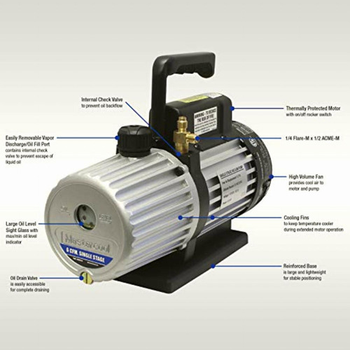 Mastercool 90066-b Bomba De Vacío