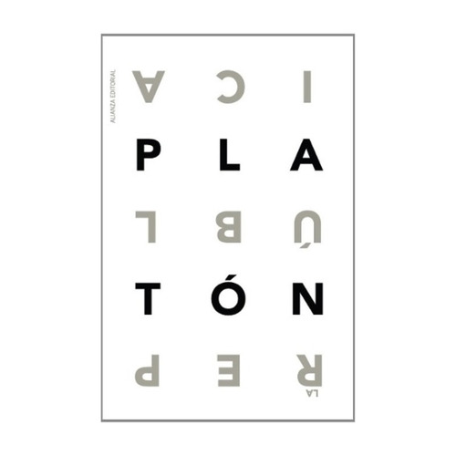 Platón - La República - Editorial Alianza