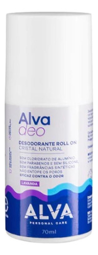 Desodorante Cristal Roll-on Lavanda Alva 70ml